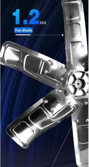 Iron Wall-mounted Axial Fan, Cast, 500mm/800mm - view 4
