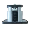 Isolator Free Standing Fan, Aluminum, JB