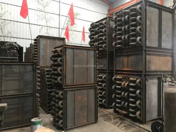 Iudustry Coalbiomass Boiler, carton steel, economizer - view 2