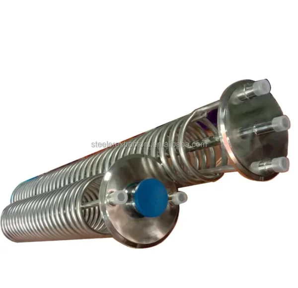 Jacketed Heat Exchanger, Stainless, Steel, 304, 1/2in - view 4