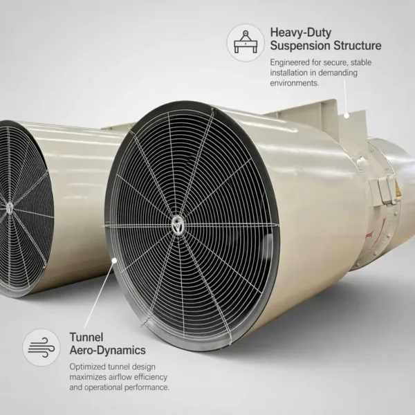 Jet Flow Axial Fan, SDS-11.2, 380, Carbon Steel - view 3