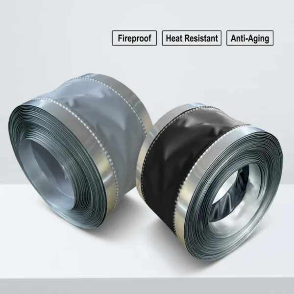 Joint for Exhaust Fan, PVC, Galvanized Steel, 75*100*75