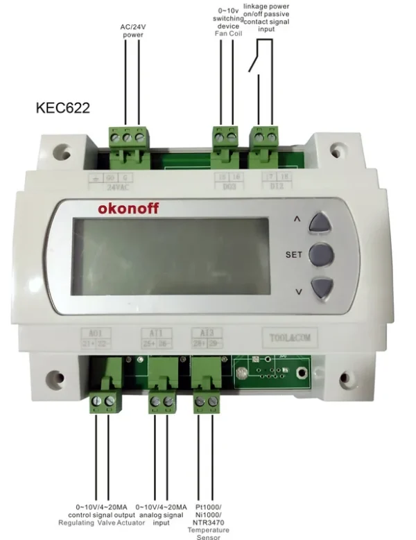 Kec622 Air Conditioning Fan, AHU, 24vAC, DDC - view 6