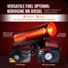 Kerosene Forced Air Heater, 215000, Portable - view 5