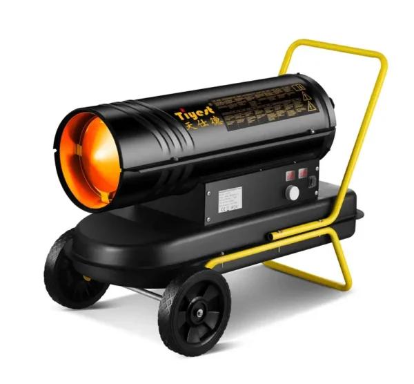 Kerosene Heater, 20kw, Stainless, Steel - view 4
