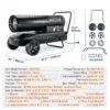 Kerosene Heater, 215000, BTU, Portable - view 3
