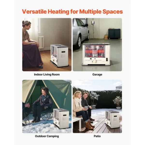 Kerosene Heater, Portable, 10000, BTU - view 6