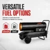 Kerosene Industrial Diesel Heater, 220 V, fast heating - view 5