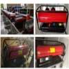 Kerosenediesel Forced Air Heater, Stainless, Steel, UNOTEC - view 6