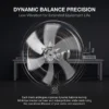 Keyleader Axial Fan, Aluminum, Explosion-proof, 300-592mm