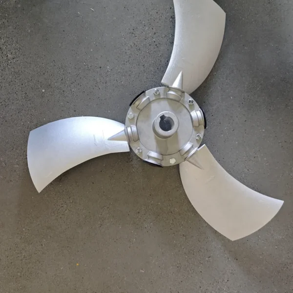 Keyleader Axial Fan, Aluminum, Explosion-proof, 300-592mm - view 3