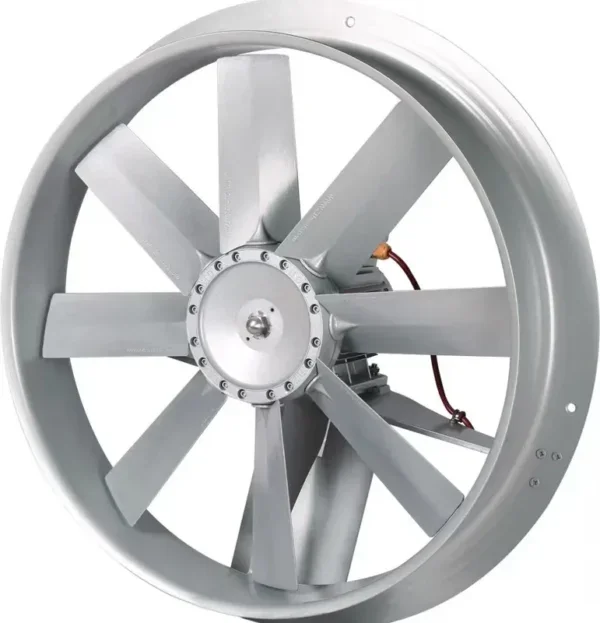 Kiln High-temperature Axial Fan, Aluminum, 500mm, Copper, 380V