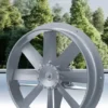 Kiln High-temperature Axial Fan, Aluminum, 500mm, Copper, 380V - view 3