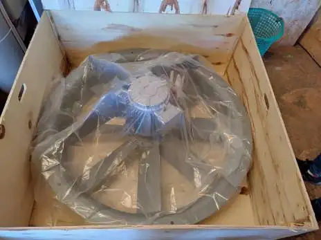 Kiln High-temperature Axial Fan, Aluminum, 500mm, Copper, 380V - view 4