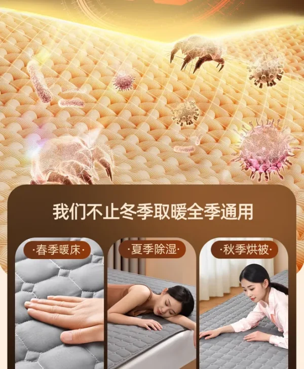 King Size Electric Blanket, 220V - view 6
