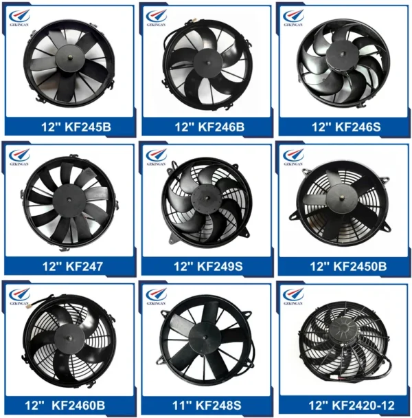 Kingan Bus Air Conditioner, 7000hrs, ABS+nylon, Condenser Fan - view 6