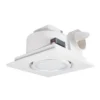 Kitchen Bathroom Air Extractor, Ceiling, Wall, Portable, LED