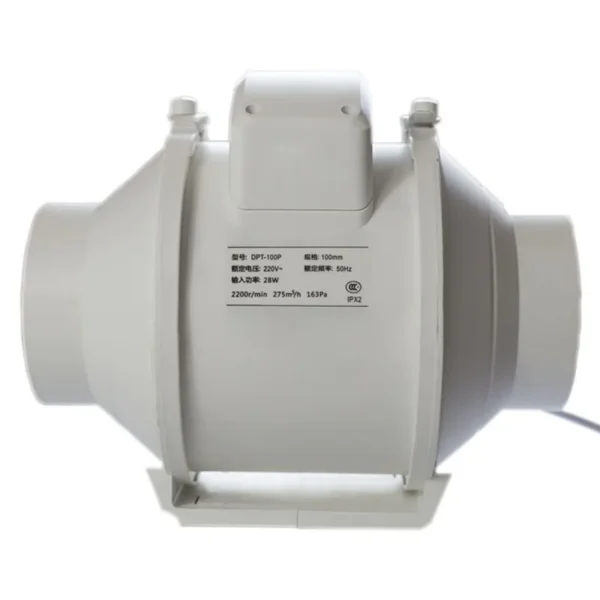 Kitchen Exhaust Fan, 220V, 6", Inline - view 5