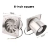 Kitchen Exhaust Fan, DMWD, Wall - view 2
