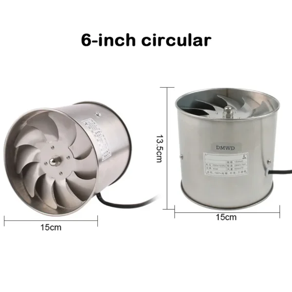 Kitchen Exhaust Fan, DMWD, Wall - view 3