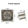 Kitchen Exhaust Fan, DMWD, Wall - view 4