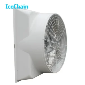 Kitchen Hood Exhaust Fan, FRP, Wall, Axial