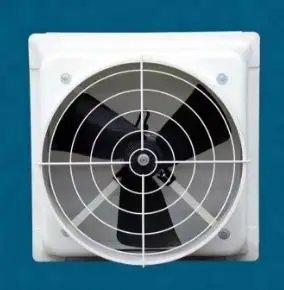 Kitchen Hood Exhaust Fan, FRP, Wall, Axial - view 2