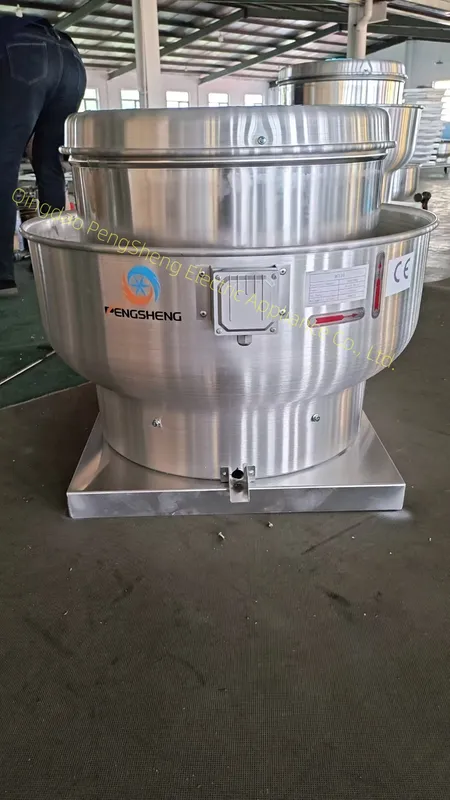 Kitchen Upblast Aluminium Extractor, Roof, 110v, Electric - view 3