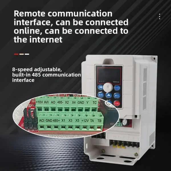Knob Control Speed Controller, 220V/380V, VFD - view 2