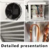 Kubd3502 Dual Discharge Evaporator, 5PH, R404 - view 5