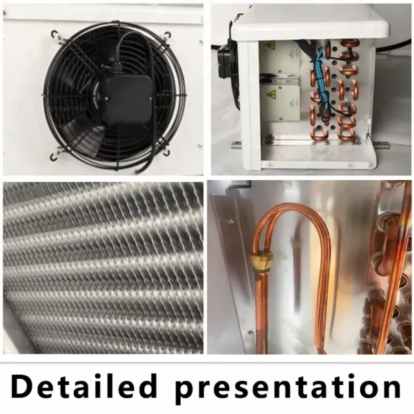 Kubd3502 Dual Discharge Evaporator, 5PH, R404 - view 5