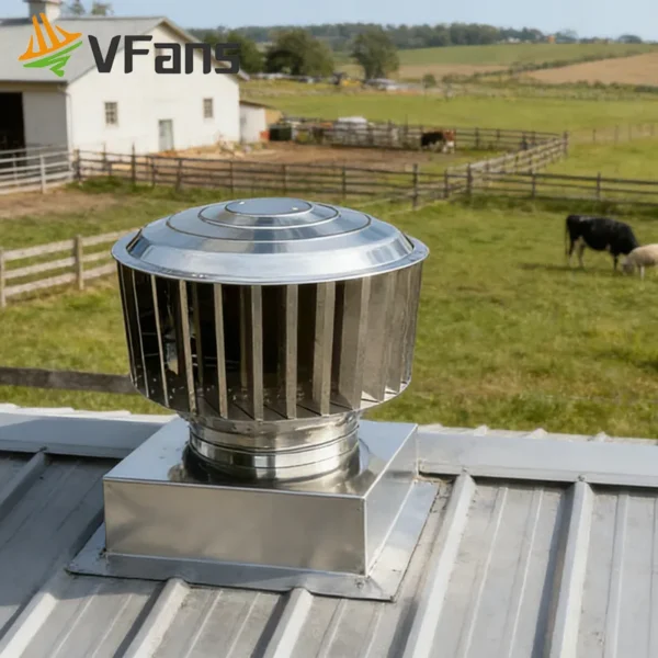 Large Diameter Exhaust Fan, 300-1000mm, Roof - view 5