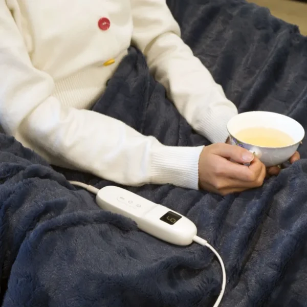 Large Electric Thermal Blanket, 115, Flannel Fleece - view 2