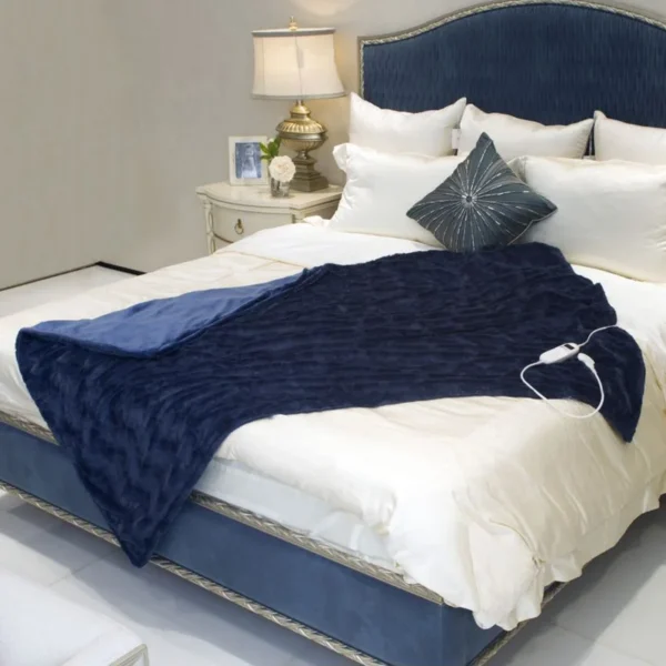 Large Electric Thermal Blanket, 115, Flannel Fleece - view 4
