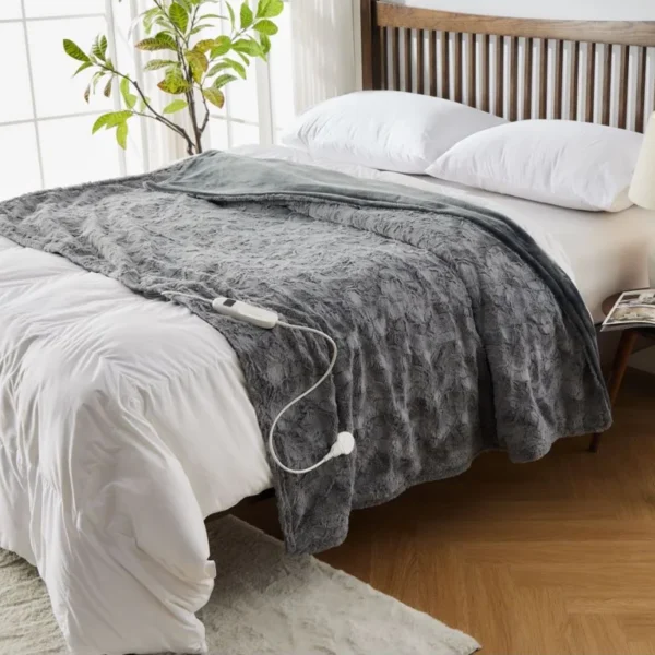 Large Electric Thermal Blanket, 115, Flannel Fleece - view 6
