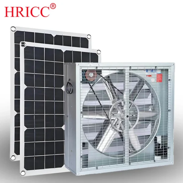 Large Exhaust Ventilation Fan, Solar, 220V
