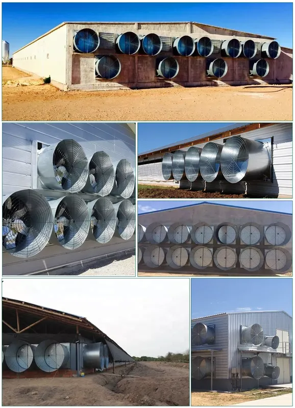 Large Industrial Exhaust Fan, 50inch, 380V, 1100w - view 5