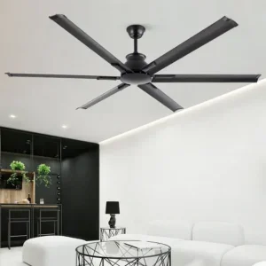 Large Industrial Fan, Aluminum, Ceiling