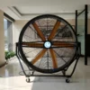 Large Mobile Fan, Aluminum, 110 V, Aluminum Alloy - view 5