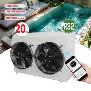 Large Swimming Pool Chiller, R32, R410