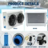 Large Swimming Pool Chiller, R32, R410 - view 3