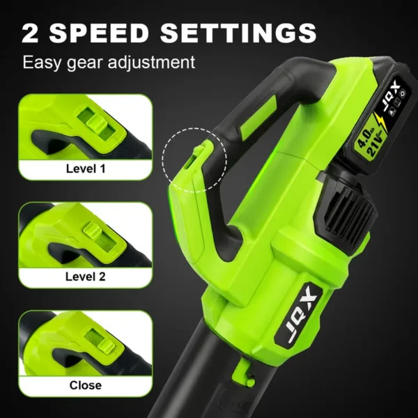 Leaf Blower, Cordless, DIY, 21V, 2.5Ah - view 2