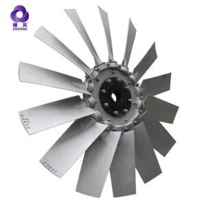 Leaves Aluminum Fan, Axial, Stainless Steel, CCC