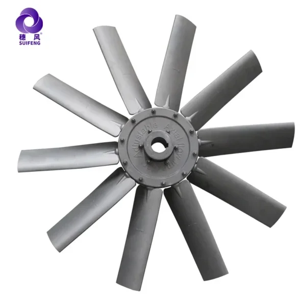 Leaves Aluminum Fan, Axial, Stainless Steel, CCC