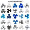 Leaves Fan, PP, Fan Parts - view 5