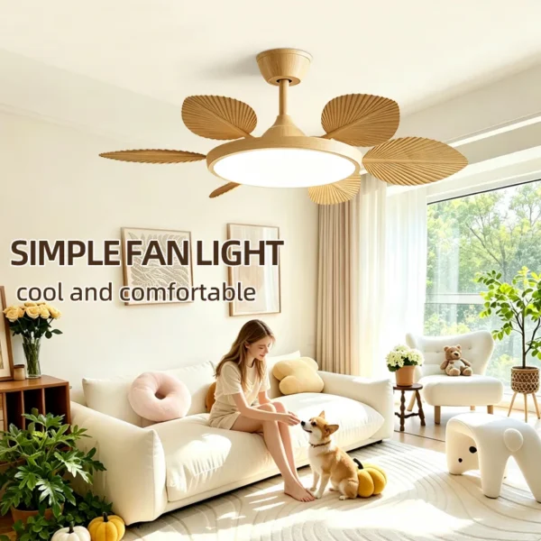 Led Ceiling Fan, 42-Inch, 6-Blade, CRI, 6-Speed - view 4