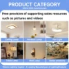 Led Ceiling Fan, FSD027, 2-Year - view 2