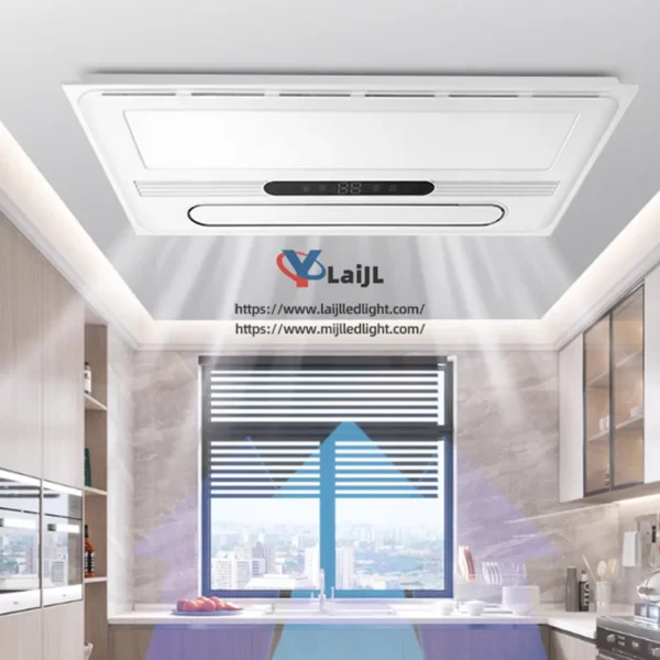 Led Ceiling Fan, SAA, 2400W - view 4