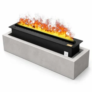 Led Decorative Electric Fireplace, 3D, 10-200W