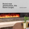 Led Decorative Electric Fireplace, 3D, 10-200W - view 3